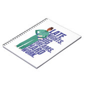 Kostenvoranschlag für harte Arbeit Notizblock (Linke Seite)