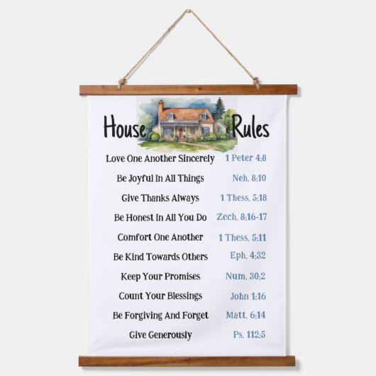 Kostenvoranschlag für Hauptsorgen Wandteppich Mit Holzrahmen (Vorderseite)