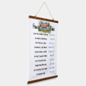 Kostenvoranschlag für Hauptsorgen Wandteppich Mit Holzrahmen (Gewinkelt)