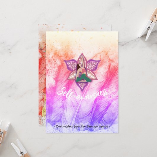 Kostenvoranschlag für Heilungsurlaub durch Selbstb Einladung (Vorderseite/Rückseite Beispiel)