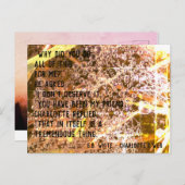 Kostenvoranschlag für individuell anpassbare Freun Postkarte (Vorne/Hinten)