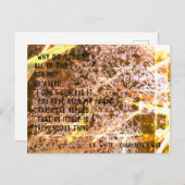 Kostenvoranschlag für individuell anpassbare Freun Postkarte (Vorne/Hinten)