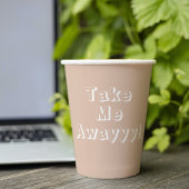 Kostenvoranschlag für Kaffee-Shop Pappbecher