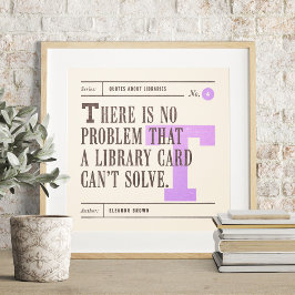 Kostenvoranschlag für klassische Bibliothek von El Poster