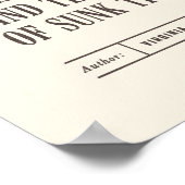 Kostenvoranschlag für klassische Bibliothek von Vi Poster (Ecke)