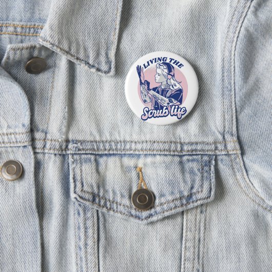 Kostenvoranschlag für Krankenpflege - Scrub-Leben Button (Beispiel)