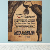 Kostenvoranschlag für Liebe von Ehemann | Bestes G Leinwanddruck (Insitu (Holzboden))