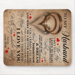 Kostenvoranschlag für Liebe von Ehemann Bestes G Mousepad