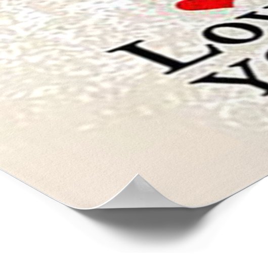 Kostenvoranschlag für Liebe von Ehemann | Niedlich Poster (Ecke)