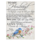 Kostenvoranschlag für Liebe von Ehemann | Niedlich Tischdecke (Vorderseite)