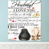 Kostenvoranschlag für Liebe von Ehemann | Schönes Leinwanddruck (Insitu (Holzboden))