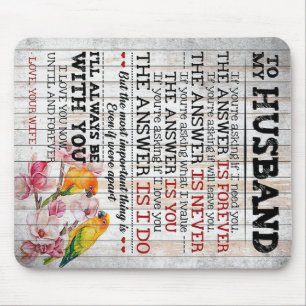 Kostenvoranschlag für Liebe von Ehemann Trendy G Mousepad