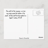 Kostenvoranschlag für Lieben - Otters Postkarte (Rückseite)