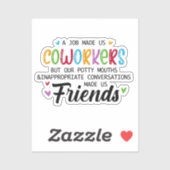 Kostenvoranschlag für Mitarbeiter - Arbeit, die un Aufkleber (Blatt)