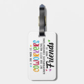 Kostenvoranschlag für Mitarbeiter - Arbeit, die un Gepäckanhänger (Rückseite vertikal)