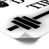 Kostenvoranschlag für motivierend Workout-Fitnesse Poster (Ecke)