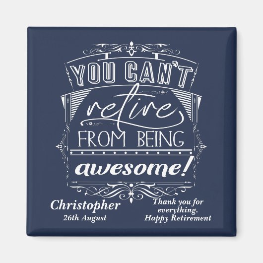 Kostenvoranschlag für Phantastische, moderne, blau Magnet (Vorne)