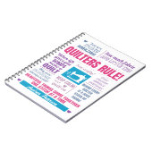 Kostenvoranschlag für Quilters Notizblock (Linke Seite)