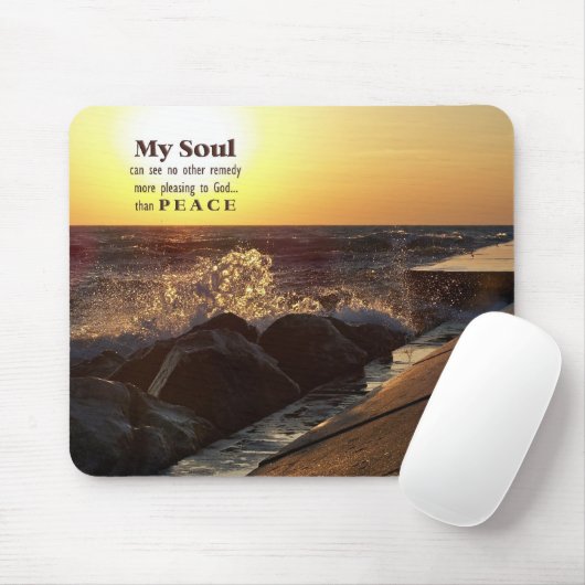 Kostenvoranschlag für Sonnenuntergänge am Strand Mousepad (Mit Mouse)