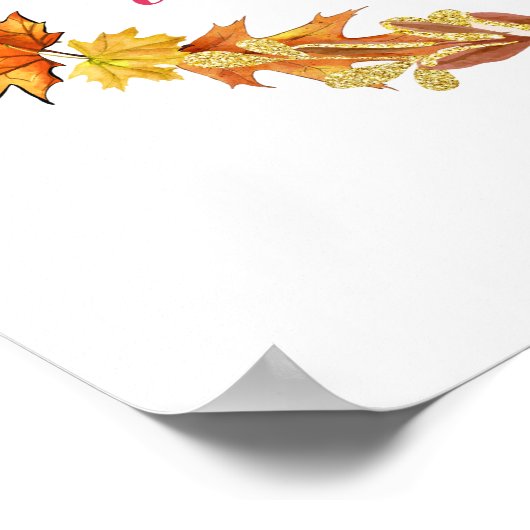 Kostenvoranschlag für Todesfälle Poster (Ecke)