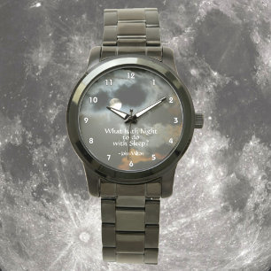 Kostenvoranschlag für Vollmond Nachts individuell  Armbanduhr