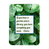 Kostenvoranschlag für Wild Ginger Green Blätter Ga Magnet (Vertikal)