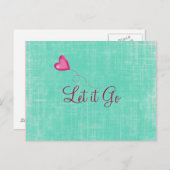 Kostenvoranschlag gelassen postkarte (Vorne/Hinten)