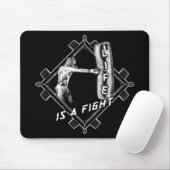 Kostenvoranschlag Leben ist ein Kampf Mousepad (Mit Mouse)