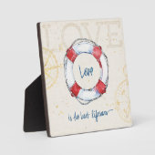 Kostenvoranschlag | Liebe ist das beste Leben Fotoplatte (Vorderseite)