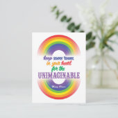 Kostenvoranschlag motivieren postkarte (Stehend Vorderseite)