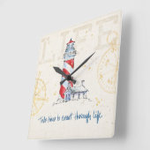 Kostenvoranschlag | Nehmen Sie sich Zeit, um durch Quadratische Wanduhr (Winkel)