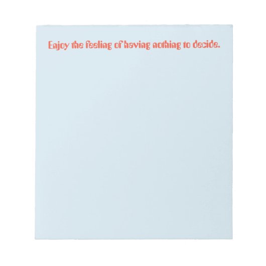 Kostenvoranschlag Notizblock (Vorderseite)