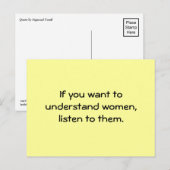 Kostenvoranschlag Postkarte (Vorne/Hinten)