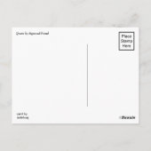 Kostenvoranschlag Postkarte (Rückseite)