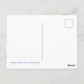 Kostenvoranschlag Postkarte (Rückseite)