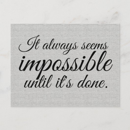 Kostenvoranschlag Postkarte (Vorderseite)