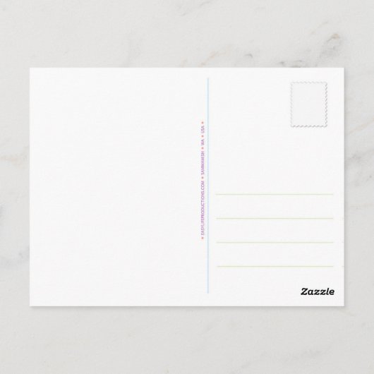 Kostenvoranschlag Postkarte oder Mini-Kunst (Rückseite)