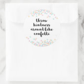 Kostenvoranschlag Runder Aufkleber (Tasche)