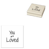 Kostenvoranschlag - Sie sind geliebt Gummistempel (Stempel)