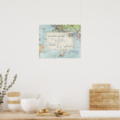 Kostenvoranschlag und Karte entdecken Poster (Küche)