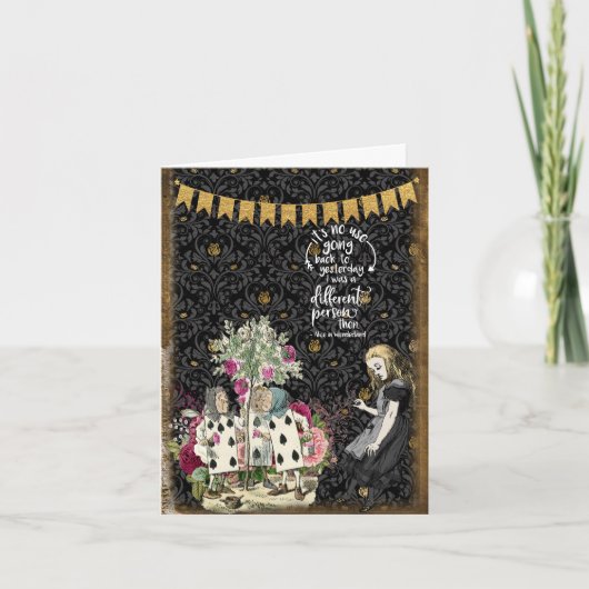 Kostenvoranschlag und Karten für Vintage Alice im (Vorderseite)