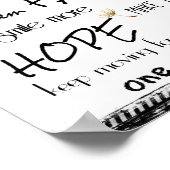 Kostenvoranschläge inspirieren und zu motivieren poster (Ecke)