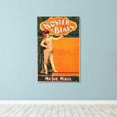 Koster & Bials Musikhalle in der Nähe des Broadway Leinwanddruck (Insitu (Holzboden))