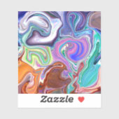 köstlich aufkleber (Blatt)