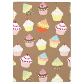 Köstlich dekorierte Geburtstagskuchen Klemmbrett (Rückseite)