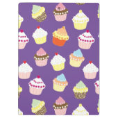 Köstlich dekorierte Geburtstagskuchen Klemmbrett (Rückseite)