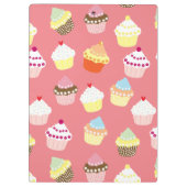 Köstlich dekorierte Geburtstagskuchen Klemmbrett (Rückseite)