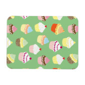 Köstlich dekorierte Geburtstagskuchen Magnet (Horizontal)