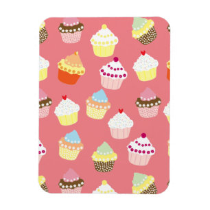 Köstlich dekorierte Geburtstagskuchen Magnet