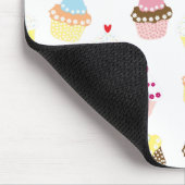 Köstlich dekorierte Geburtstagskuchen Mousepad (Ecke)